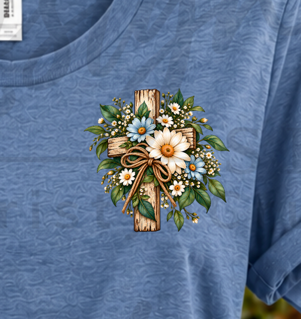 Never Along — Deuteronomy 31:8 | Christian t-shirt