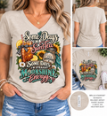 Some Days I’m Sweet Tea, Some Days I’m Straight Moonshine Energy V-Neck Tee