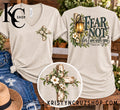 Fear Not - Isaiah 41:10 Christian V-Neck t-shirt
