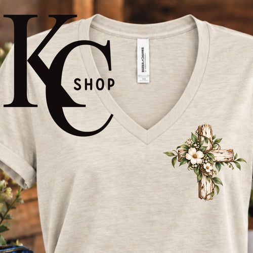 Fear Not - Isaiah 41:10 Christian V-Neck t-shirt