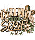 Called to Serve – Mark 10:45 | Christian PNG Digital Download