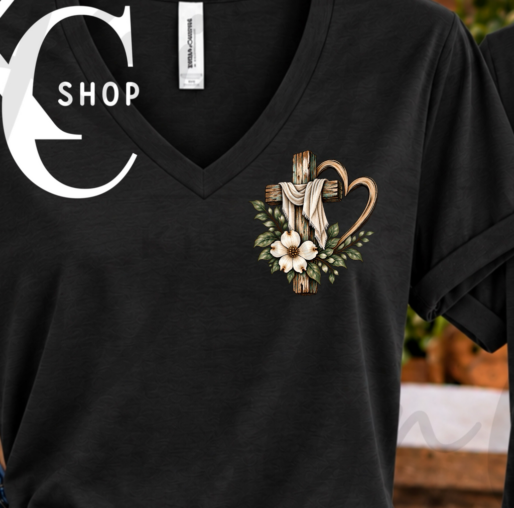Called to Serve — Mark 10:45 | Christian V-Neck t-shirt
