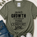 Your growth is outside of your comfort zone