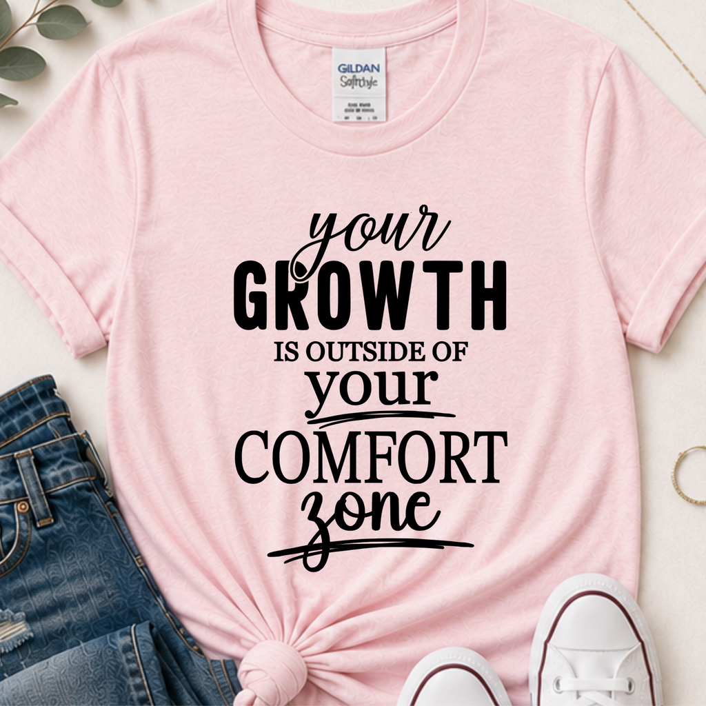 Your growth is outside of your comfort zone