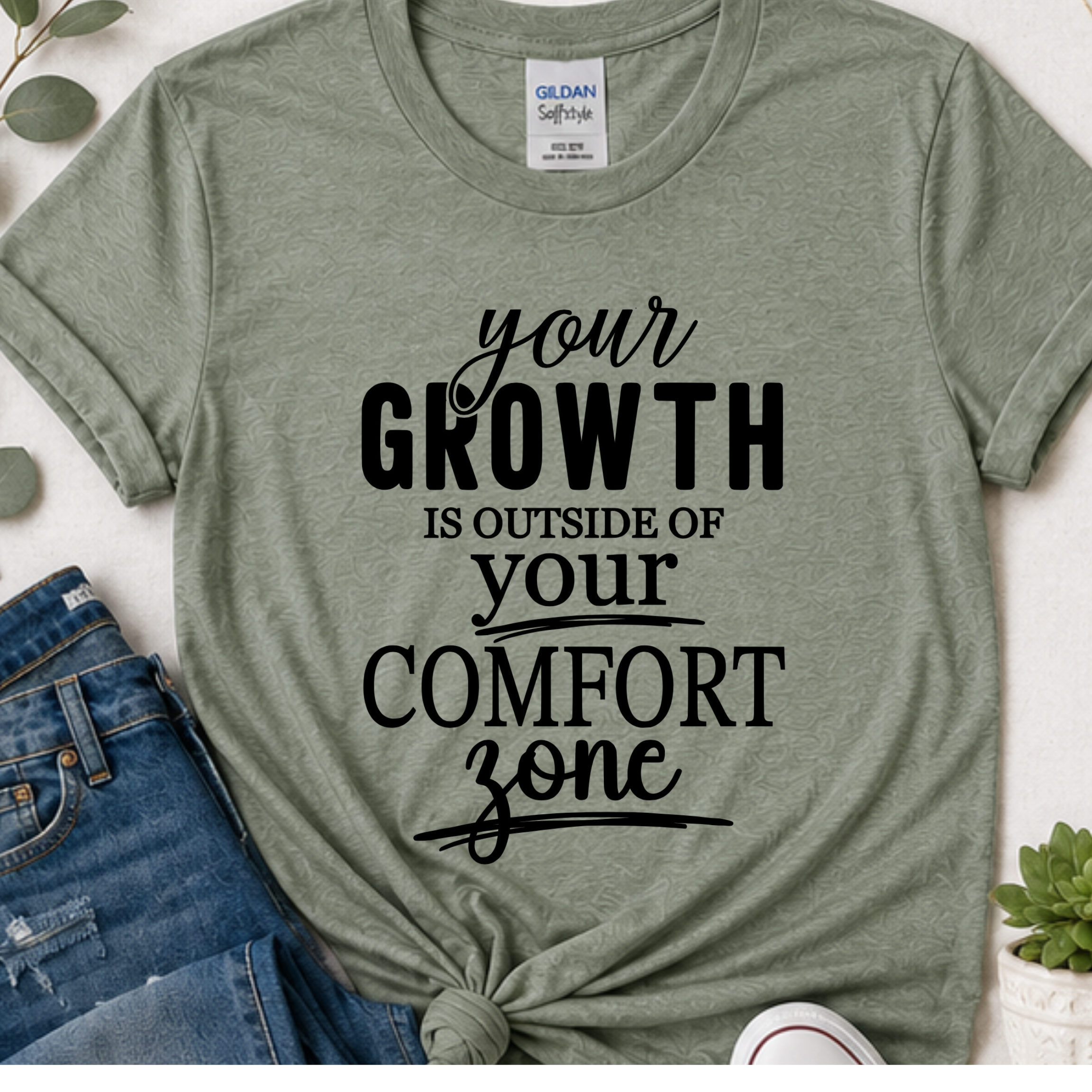 Your growth is outside of your comfort zone
