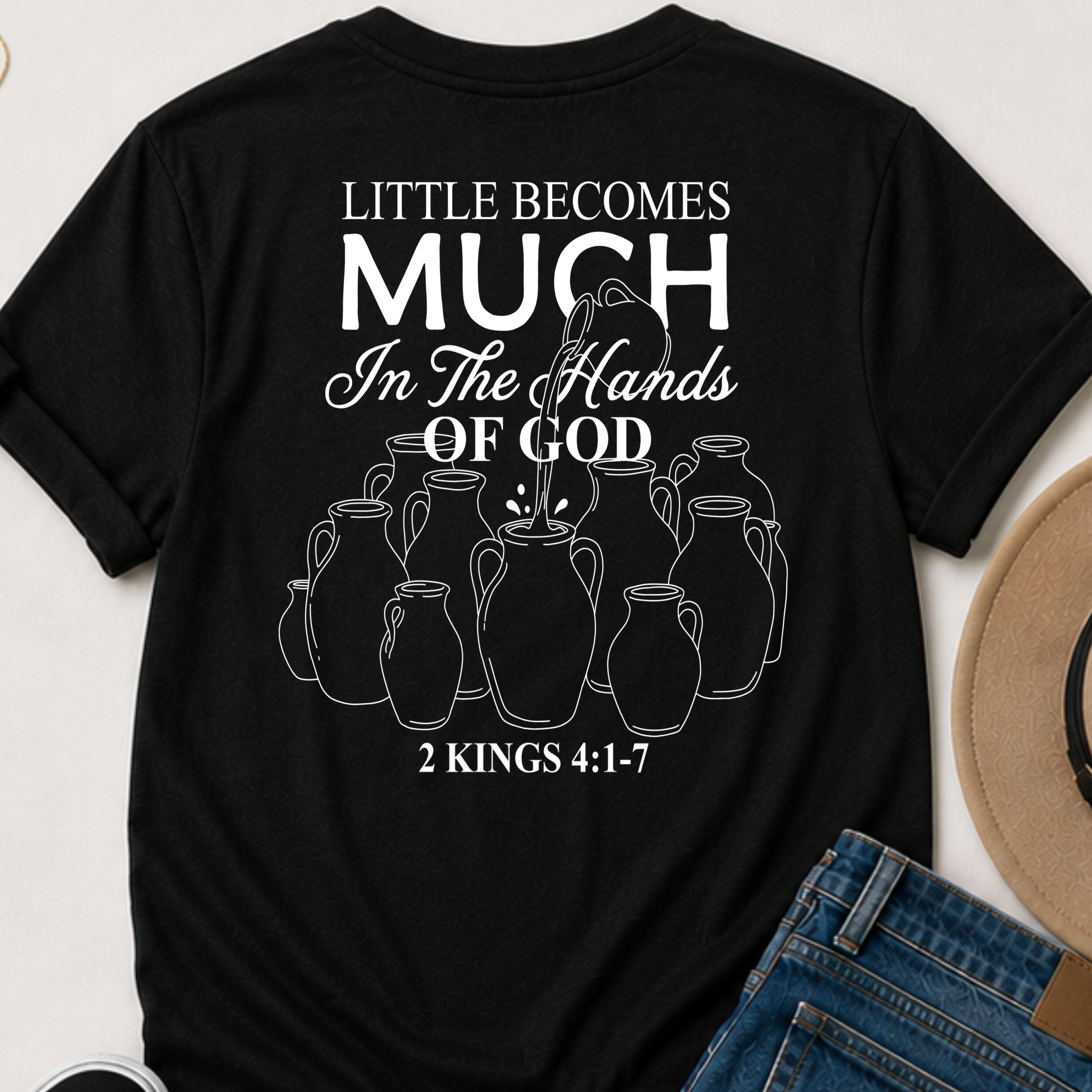Little is much Christian t-shirt
