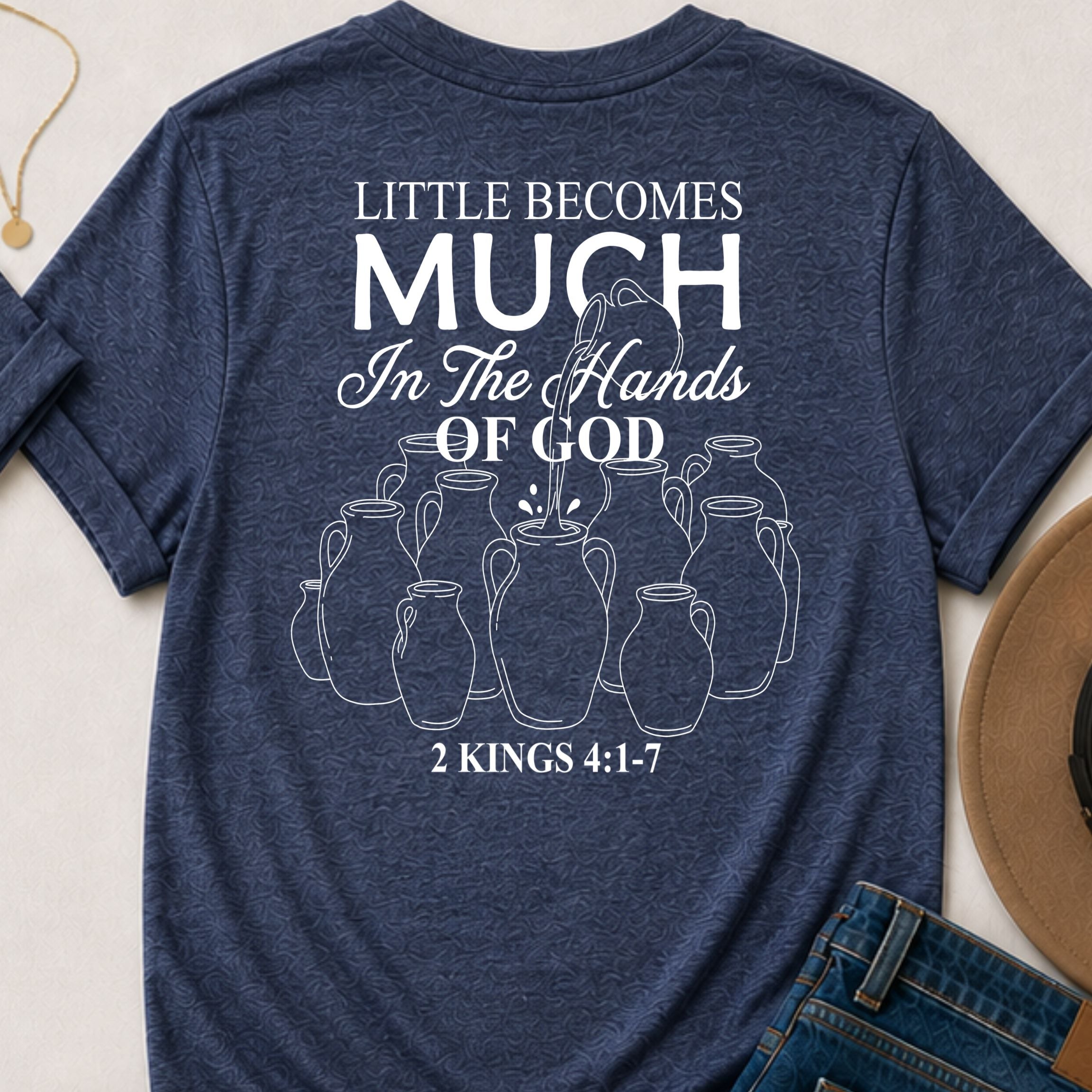 Little is much Christian t-shirt