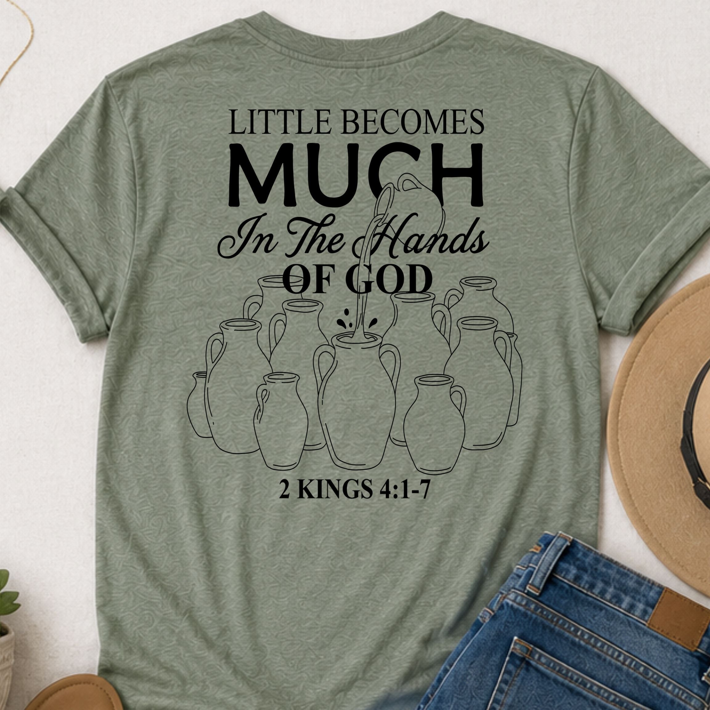 Little is much Christian t-shirt