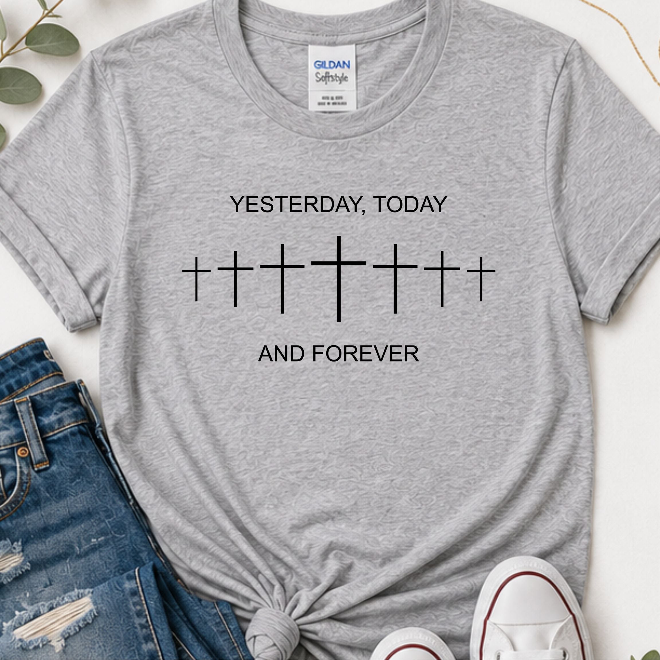 He’s the same yesterday, today, & tomorrow Christian t-shirt