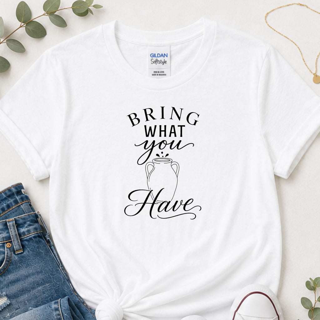 Little is much Christian t-shirt
